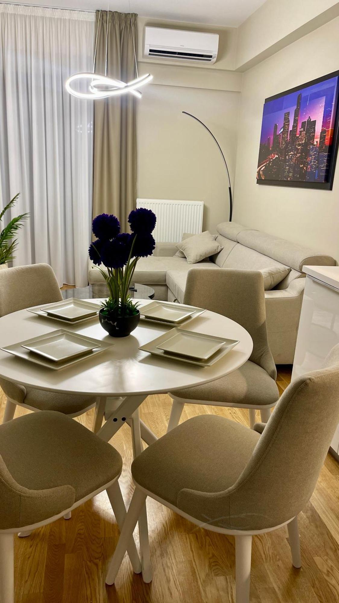 Diamond Of Skopje Luxury Apartment 18Th Floor Екстериор снимка