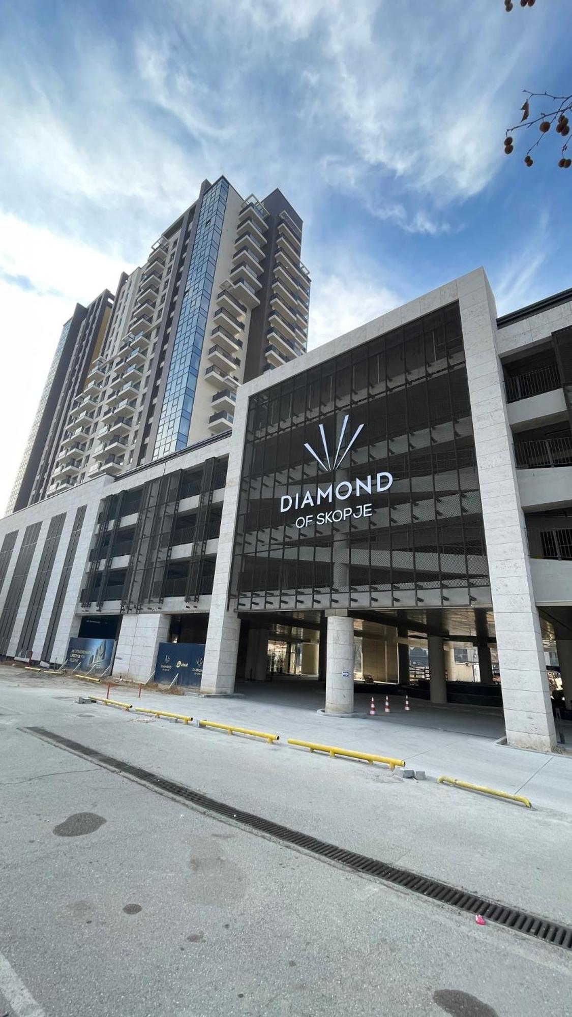Diamond Of Skopje Luxury Apartment 18Th Floor Екстериор снимка
